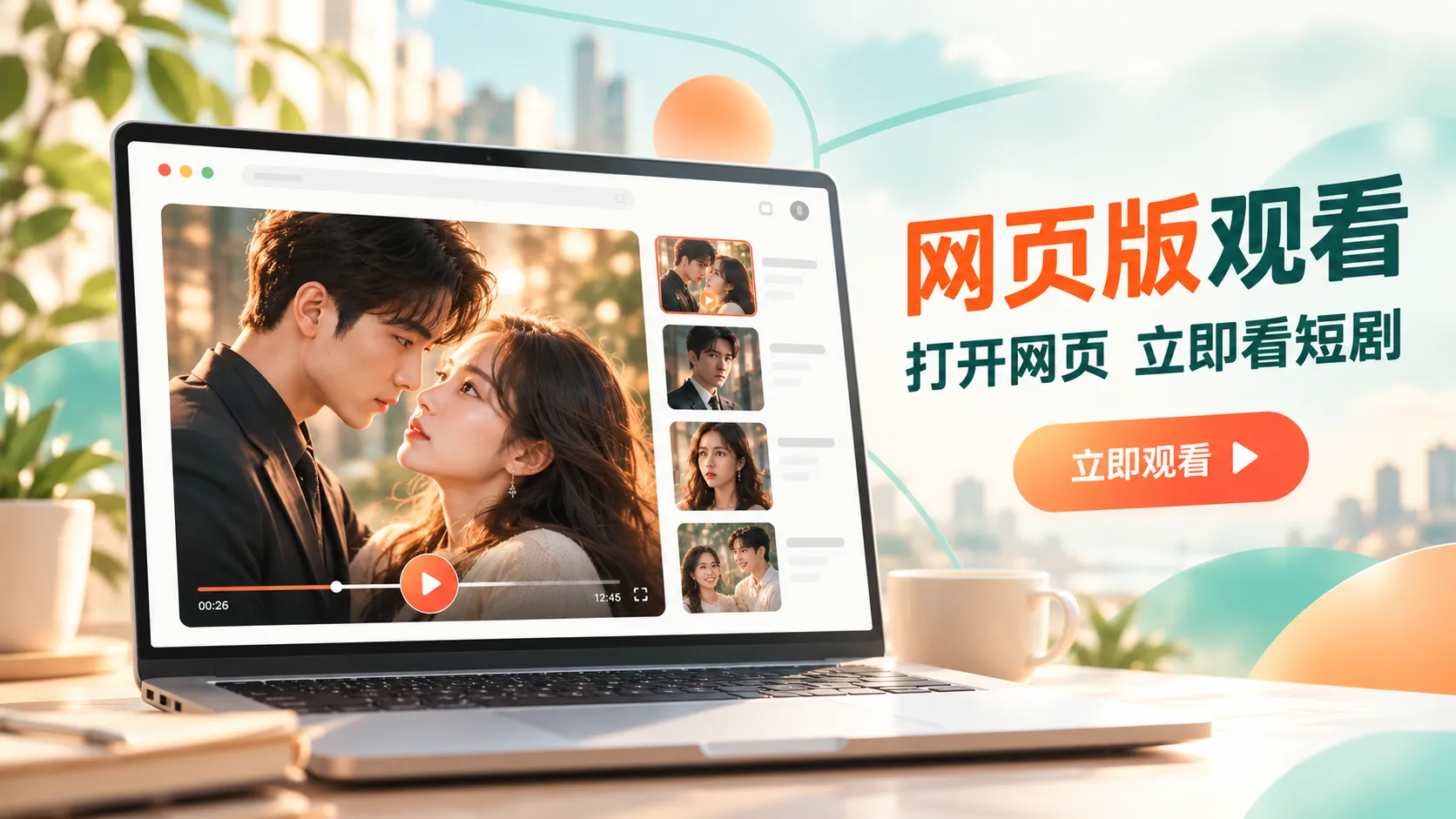 女性成长短剧题材氛围图